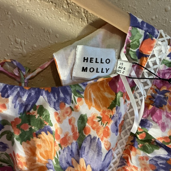 Hello Molly Multicolor Floral Dress - Picture 4 of 4